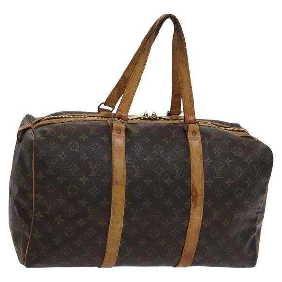 LOUIS VUITTON Monogram Sac Souple 45 Boston Bag M41624 - Picture 1 of 16